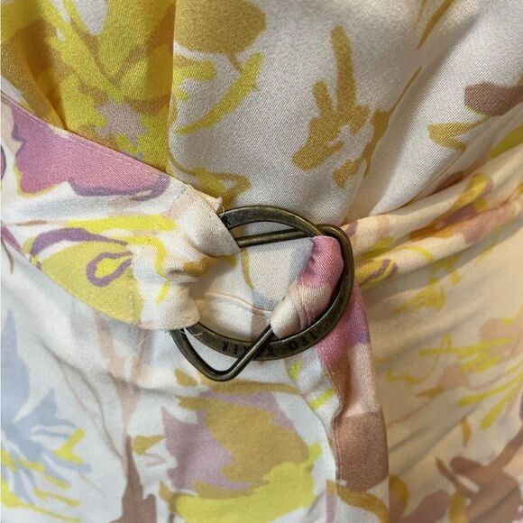 TED BAKER LONDON Necole Floral Belted Maxi Dress NEW size 0 - Picture 8 of 16